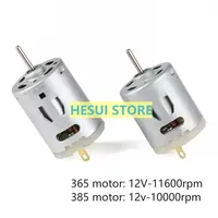 365 385 Motor Blower/Heat gun/small drill motor handmade diy DC