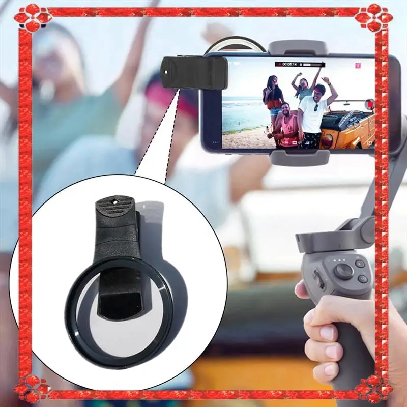 

24-Hour Delivery 2 Sets 52Mm Universal Phone Polarizer CPL Phone Camera Lens Filter Kit Compatible With Iphone And Android Smart