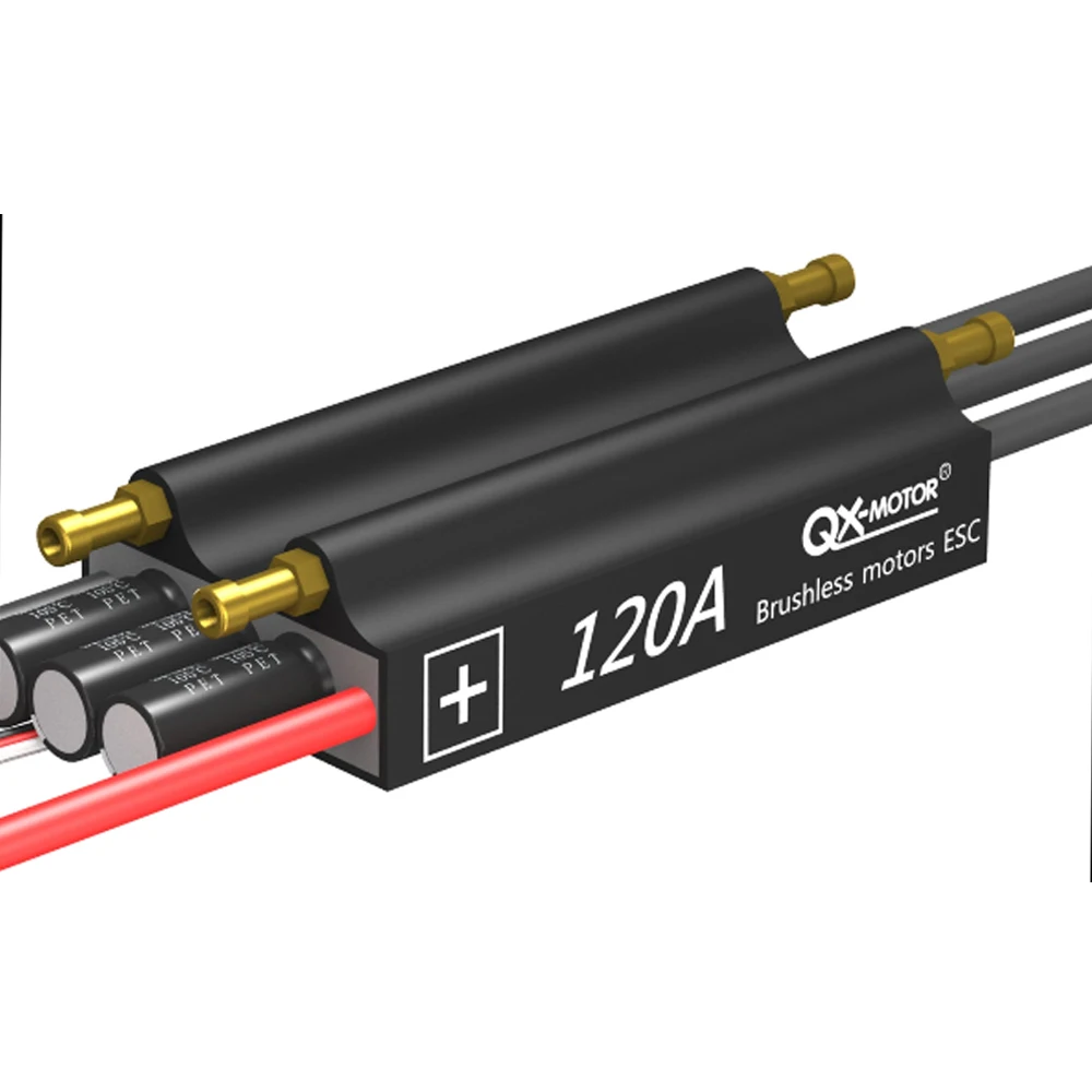 QX-MOTOR QC3027 2427 silnik bezszczotkowy 2800KV 3600KV 3800KV użyj 120A ESC dla modelu łodzi RC zdalnie sterowane części zabawek