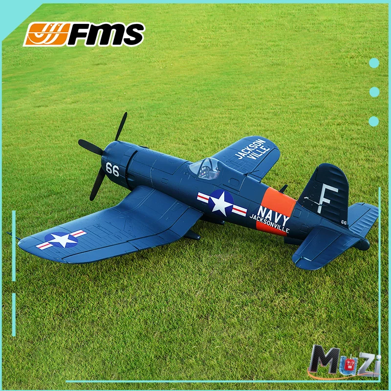 Fms 1700 mm Spannweite F4u V3 Pirat Wwii Classic Simulation Fighter Rc Flugzeug Großer zusammengebauter Starrflügelmodell-Bomber