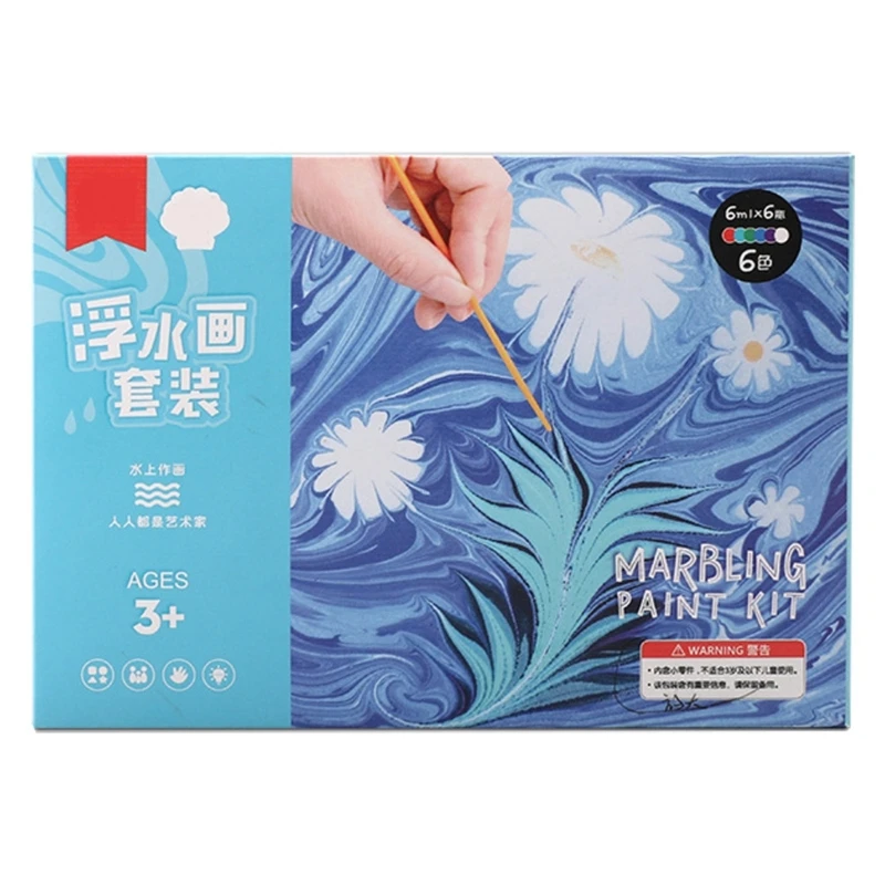 Bộ sơn cẩm thạch nước ngộ nghĩnh dành cho thanh thiếu niên Trẻ có mặt 6/12 màu/6ml