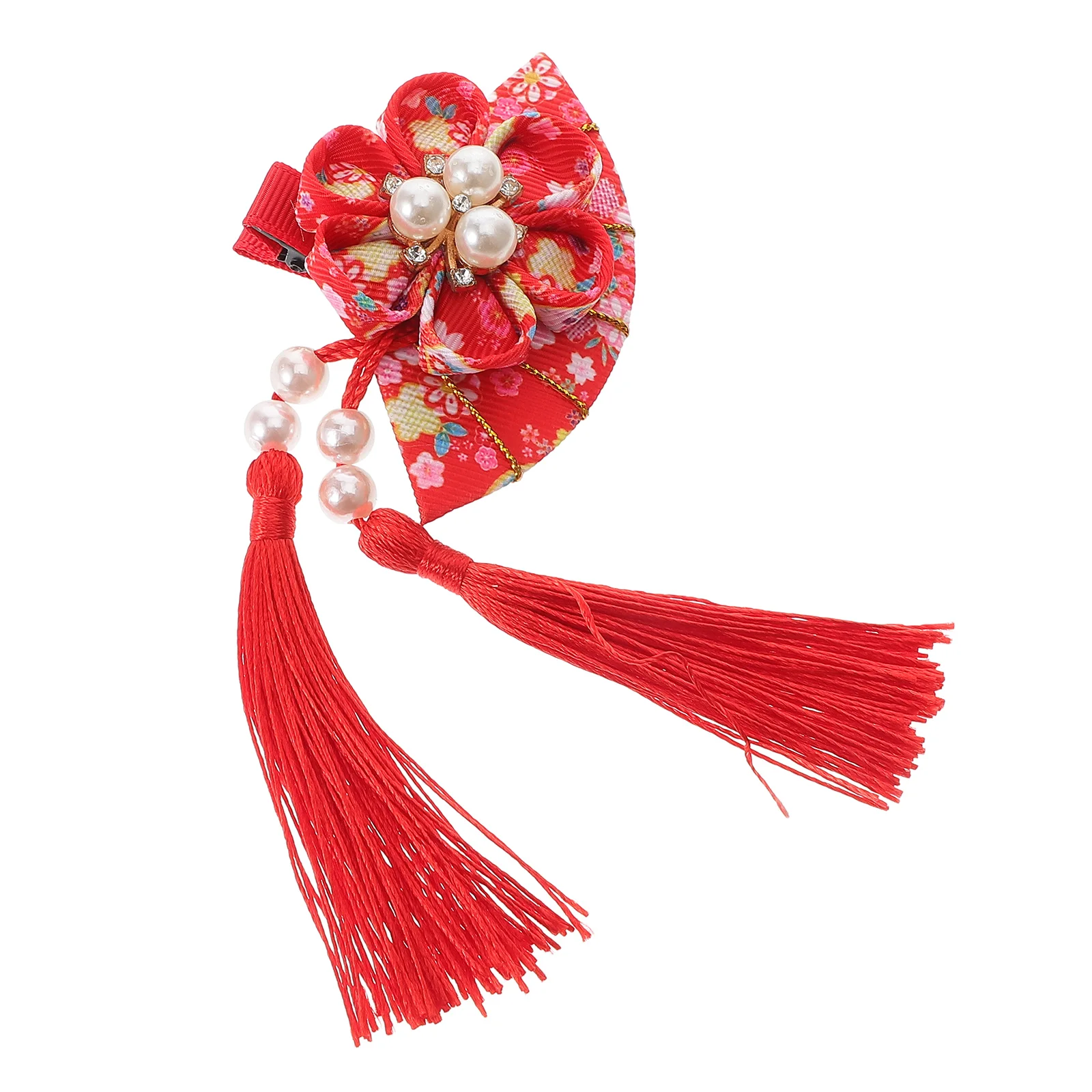 

Japanese Hairpin Chinese Fan Clip Clips for Women Luxury Ornament Metal Barrettes