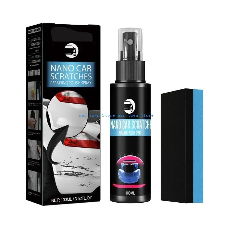 

RXJE High Performances Auto Scratch Remover Car Scratch Repair Sprays 50/100ml Ensures Quick Paint Restoration for Vehicles