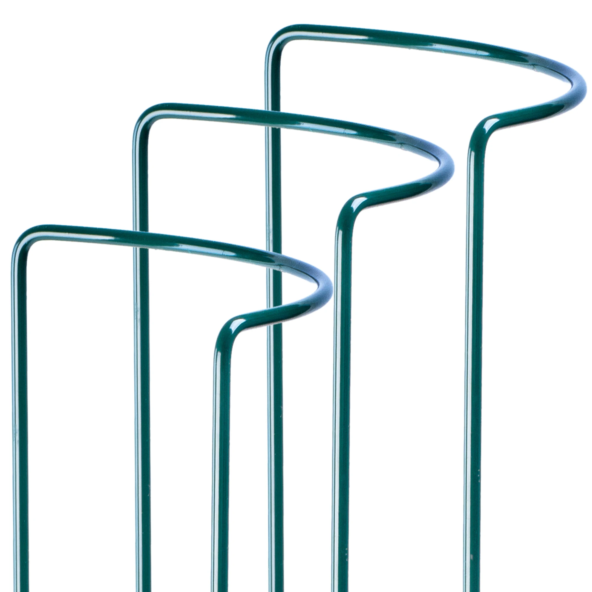 Kadax Tuin Plant Pergola Bloem Ondersteuning Metaal Roze 75Cm Bover 3 Stuks