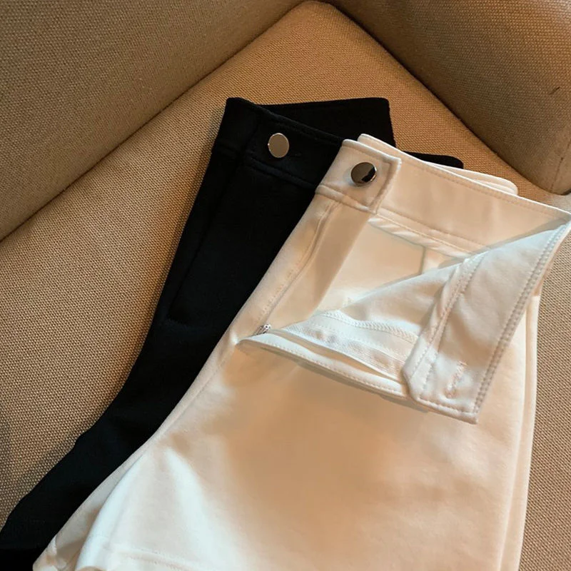 Black Shorts for Women S-4XL Minimalist Summer High Waisted Girlish Youth Teens Hotsweet Шорты Женские All-match Korean Fashion