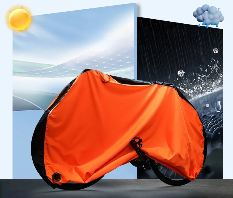 

2025 new hot-selling Bicycle cover 210D thickened mountain bike dust and sun protection rain cover bicycle clothing