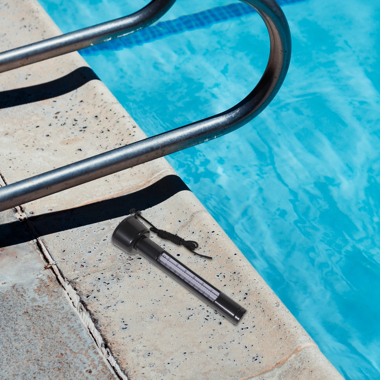 

Plastic Pool Thermometer for Swimming Spa Bath Tub Temperature Measuring Tool Floating Water Durable Reliable Lightweight