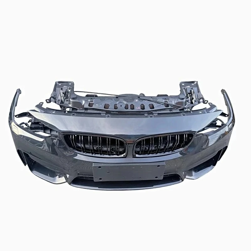2019 for  M3 M4 F80 F82 Car Front Bumper Kit with Electronic Fan Heat Sink Water Tank Plastic