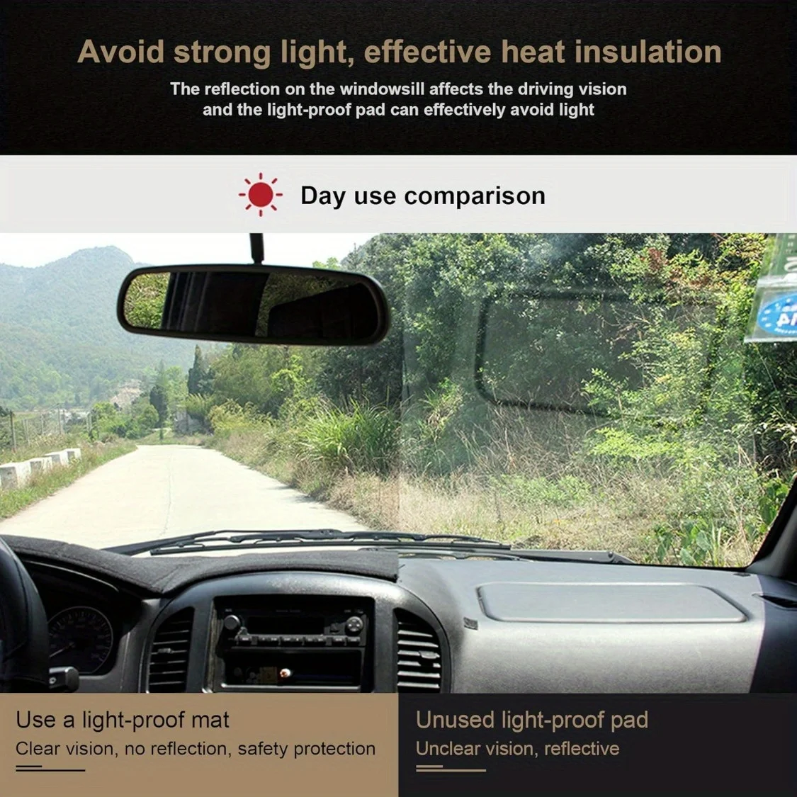 حصيرة غطاء داش لـ 2010-2018 دودج رام 1500 2500 3500 #2