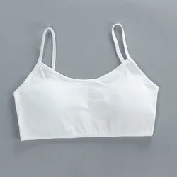 Seamless cotton Underwear without Steel Rings Thin Cotton and Sports Summer Bra Double Layer Suspender Breathable Sponge Pad