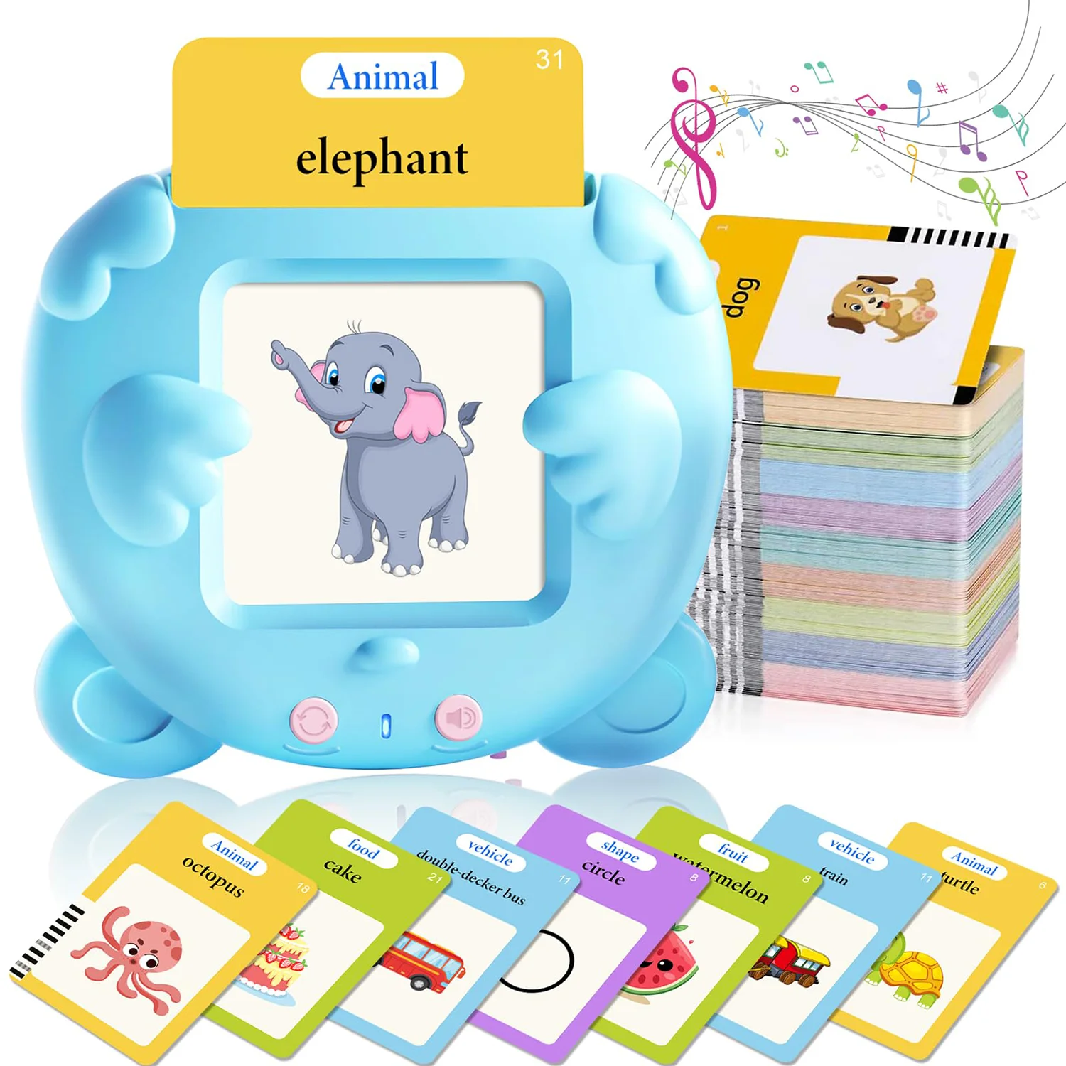 

Card toys for toddlers to speak, interactive educational learning toys, Montessori language education