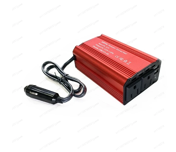 

Стандарт США 300 Вт автомобильный инвертор 12 В до 110 В 220 В автомобильный преобразовательный источник питания с двойным USB автомобильным инвертором