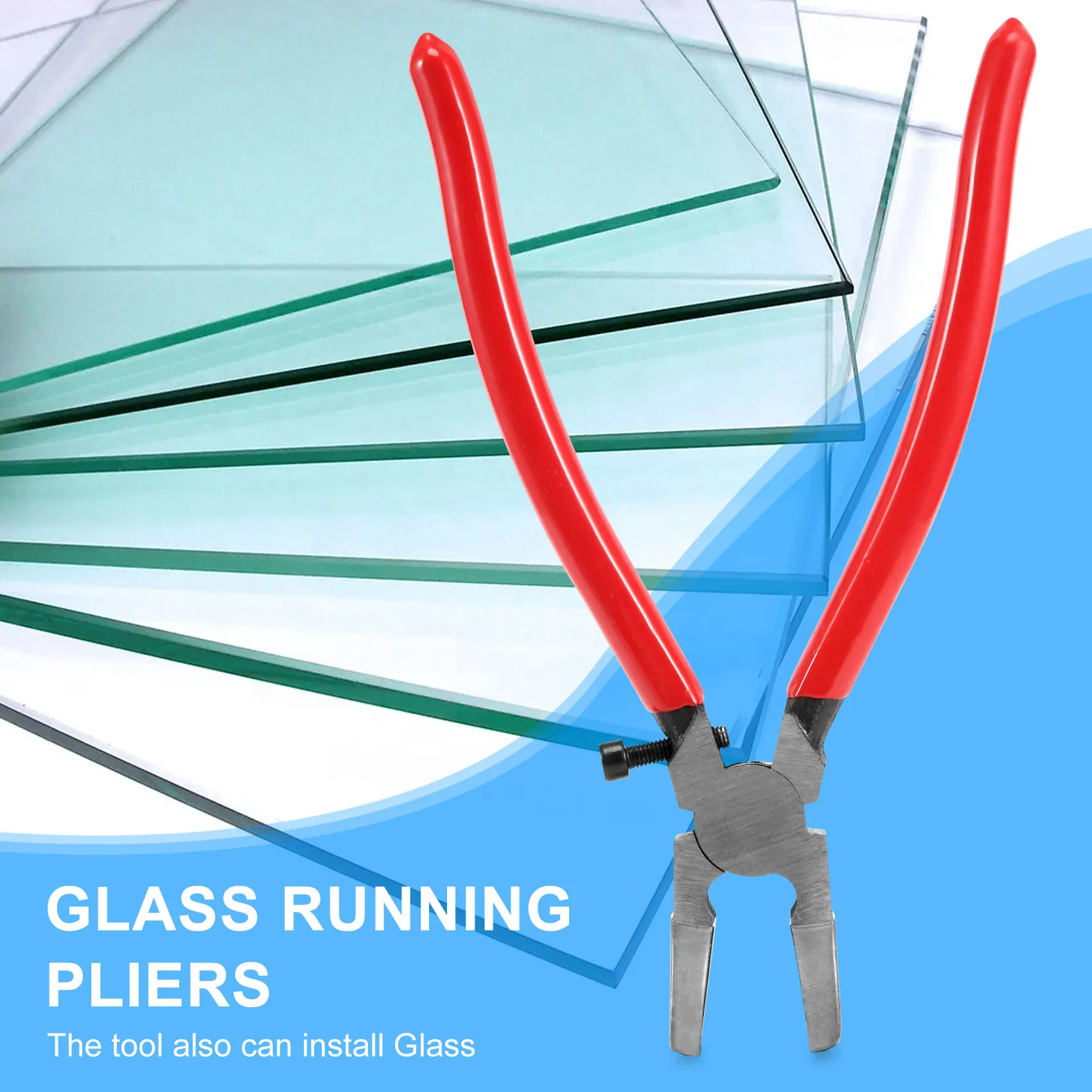 

Клещи для резки и обрезки стекла ELEG-Handle, инструмент для витражей, плоские клещи для стекла, плоские клещи для обрезки стекла, ручной инструмент