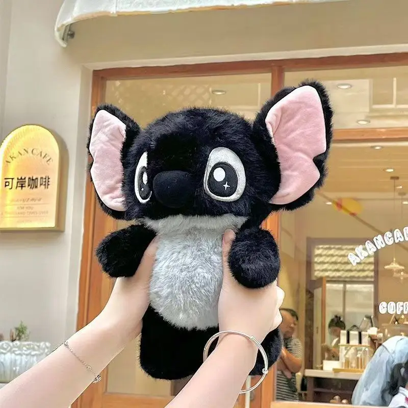 

New Black Interstellar Baby Stitch Plush Doll Stitch Cartoon Doll Accompanying Sleep Doll Room Decoration Girl Birthday Gifts
