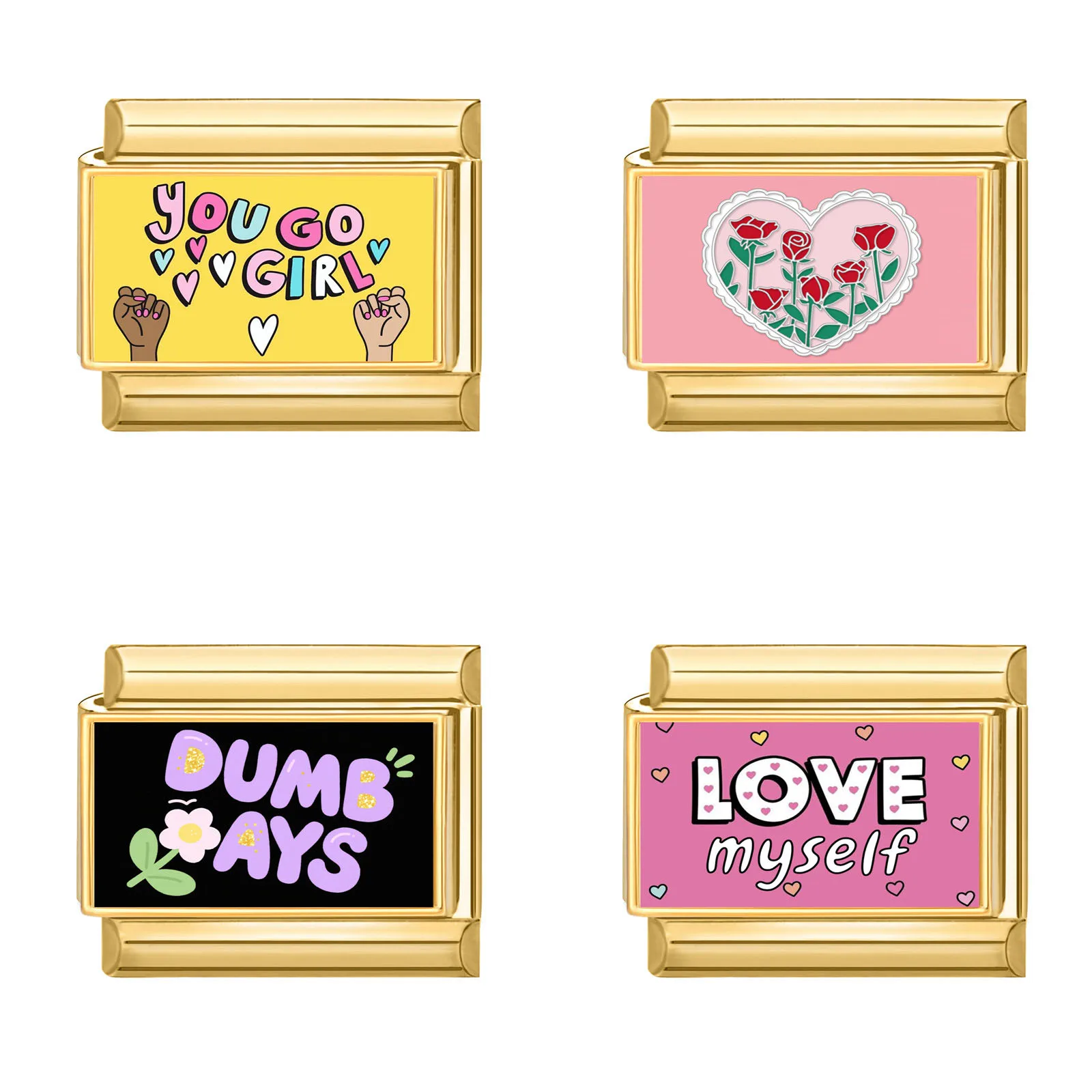 جديد جميل الحيوانات الأليفة القطط والكلاب وصلات سحرية إيطالية تناسب 9 مللي متر سوار الفولاذ المقاوم للصدأ النساء الرجال DIY بها بنفسك صنع المجوهرات