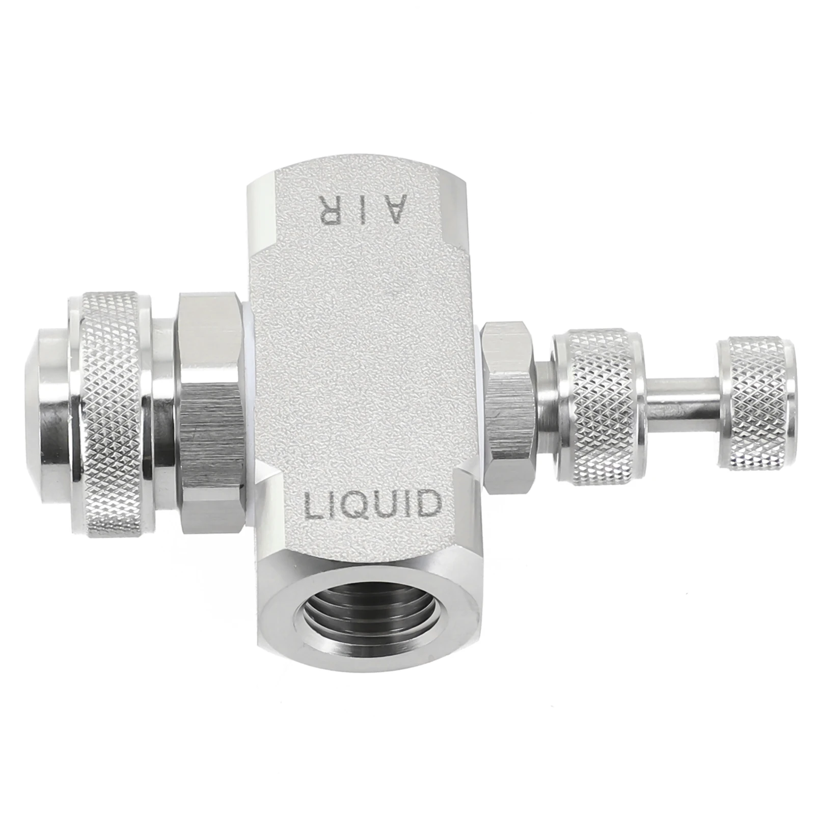 

Распылительный наконечник, насадка для распыления воздуха, сифон для запотевания низкого давления, конусообразная форма, серебристая, нержавеющая сталь 1/4BSPT, 30-градусный нагрев