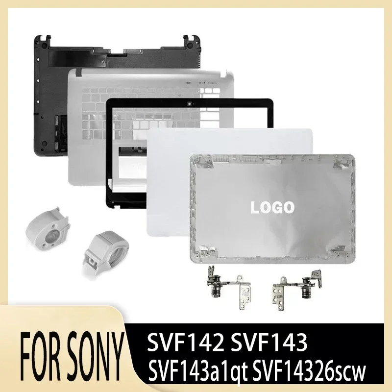 NEW for SVF142 SVF143 SVF143a1qt SVF14326scw Lcd Back Cover/Front Bezel/Plamrest/Bottom Case/Hinges/Hinge Cover Non-Touch