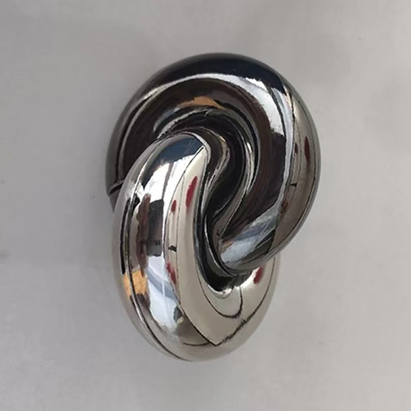 Difficult Magic IQ Brain Teaser Metal Puzzles 3PCS Unlock Interlocking Knot Disentanglement Educational Toys for Kids Adults