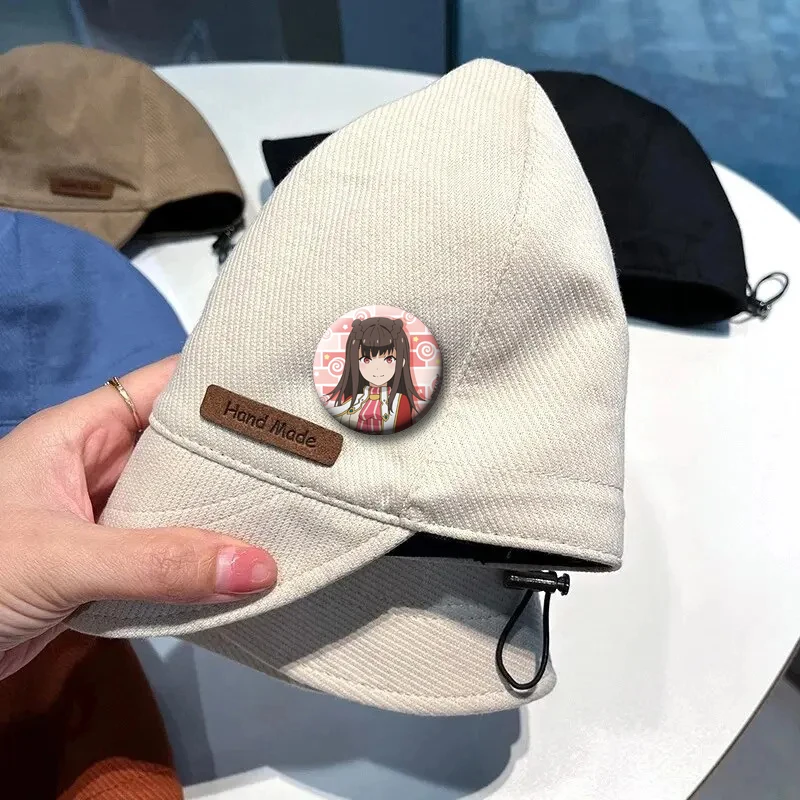 Anime Game Last Period Brooches Characters Haru Choco Liza Noin Button Pins Cartoon Badge for Clothes Decor Bag Accessories Gift