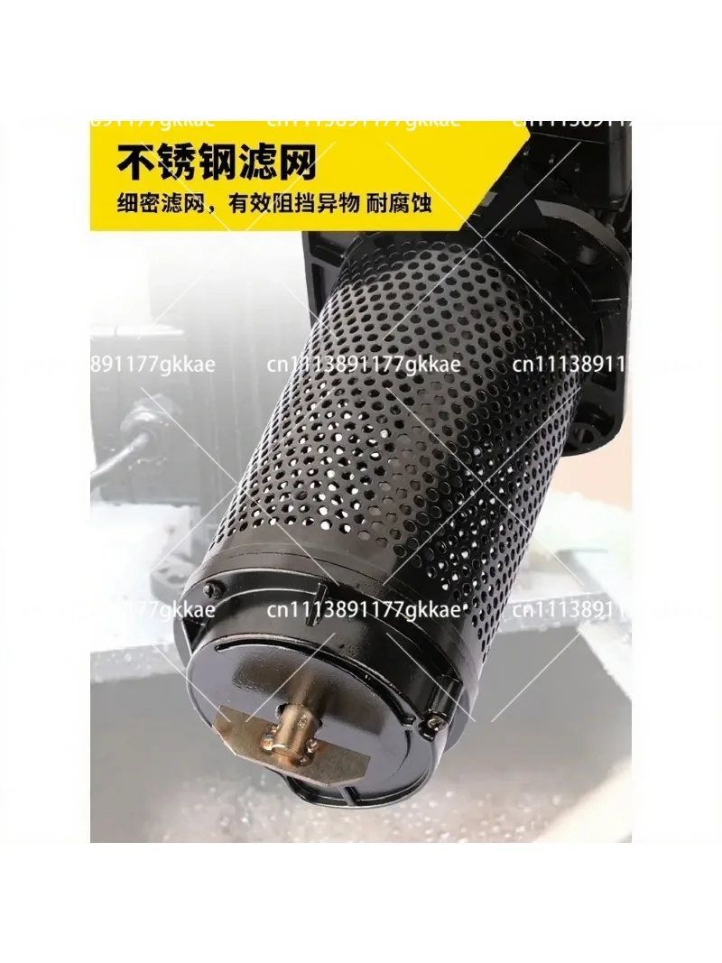 Quartz Sand Coolant Circulating Pump 90W for Machine Tool Mixing Powder Slurry Mortar