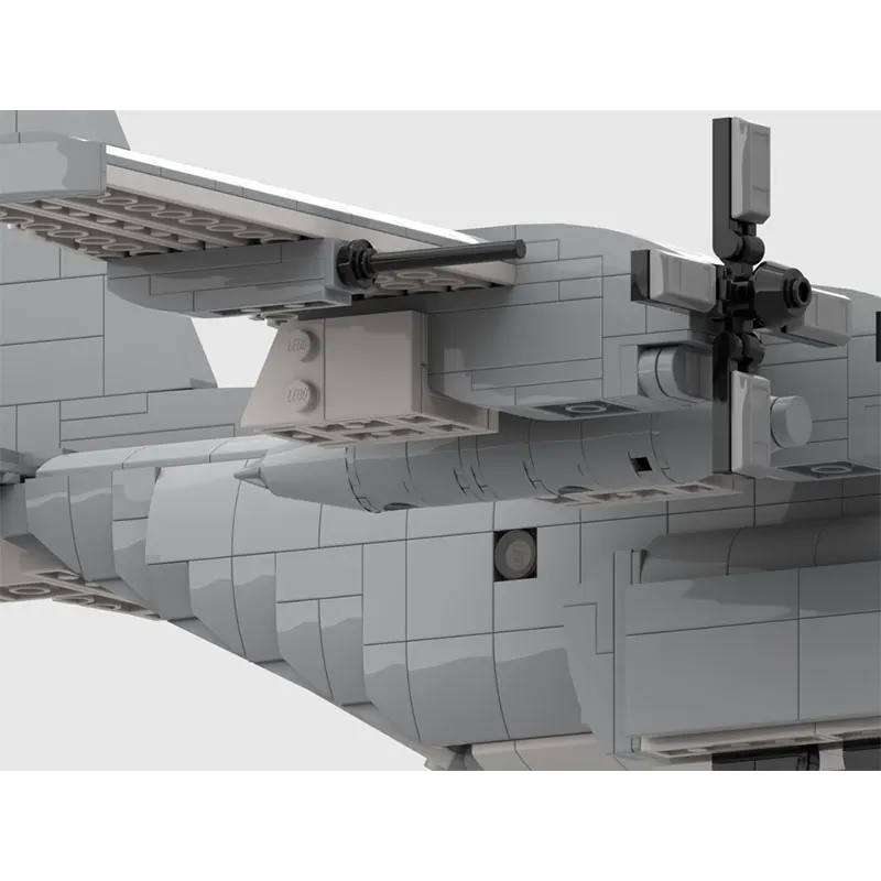 

Набор для сборки модели самолета Spot MOC-1097 из мелких деталей, конструктор-головоломка, игрушка, подарочный набор, украшение