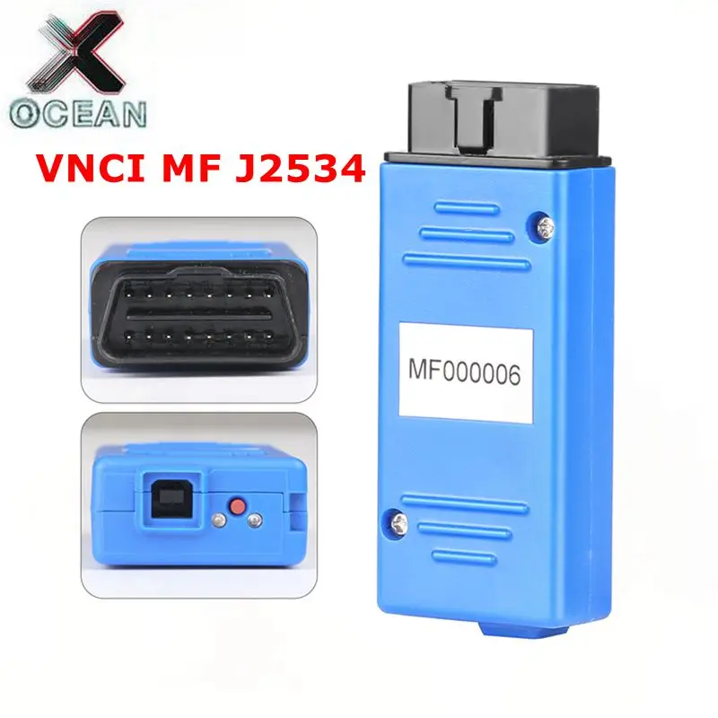 

2024 VNCI MF J2534 Diagnostic Tool for Ford/Mazda IDS V128 Compatible with J2534 PassThru & ELM327 Protocol Free Update