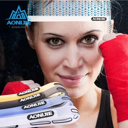 AONIJIE E4053 fascia sportiva in Silicone regolabile fascia antisudore per la corsa ciclismo Yoga Jogging basket Fitness Gym Marathon