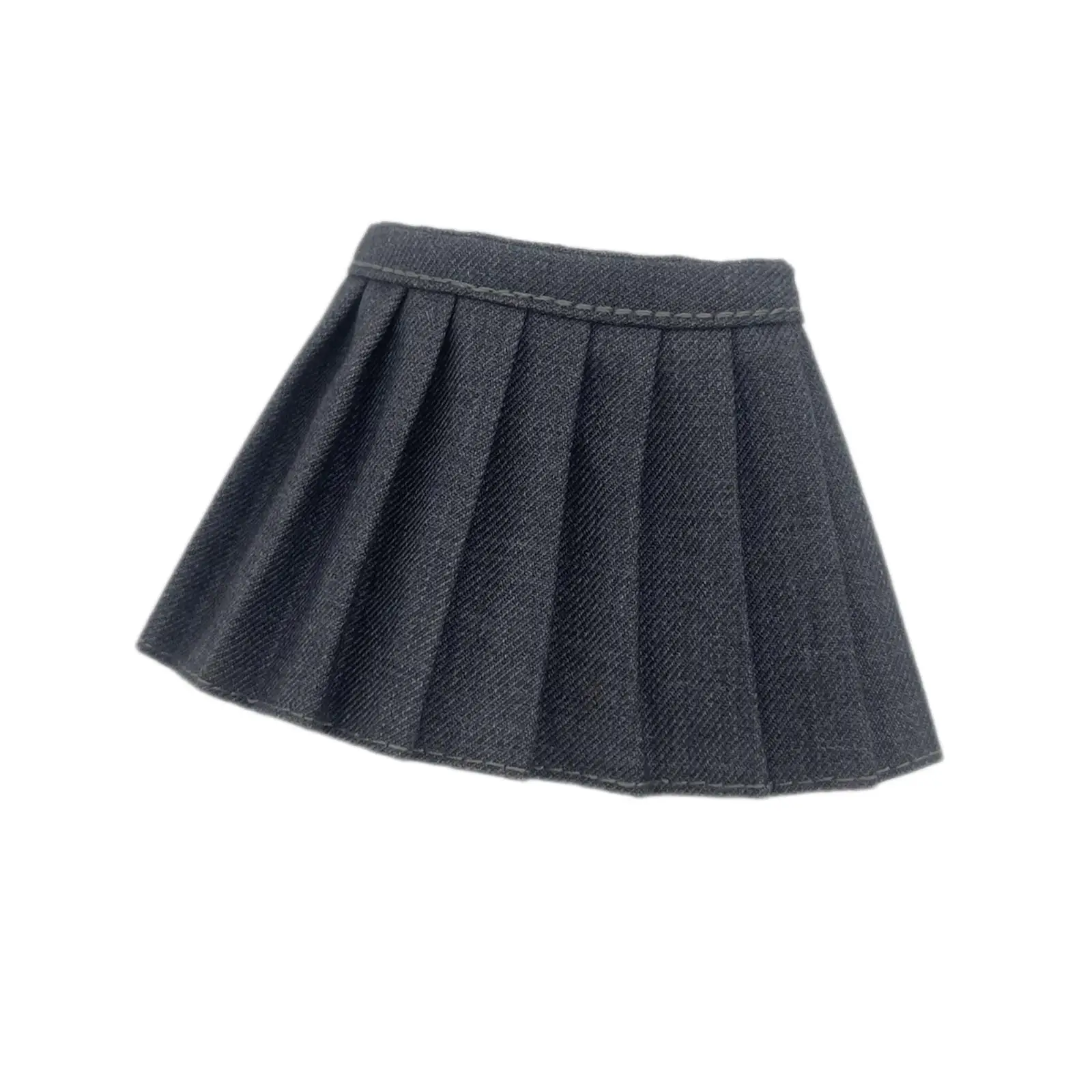 

1/6 Girl Pleated Mini Skirt Female Figure Girl Body Clothing for 12'' inch Woman Action Figure Fashion Doll Accessories Dress up