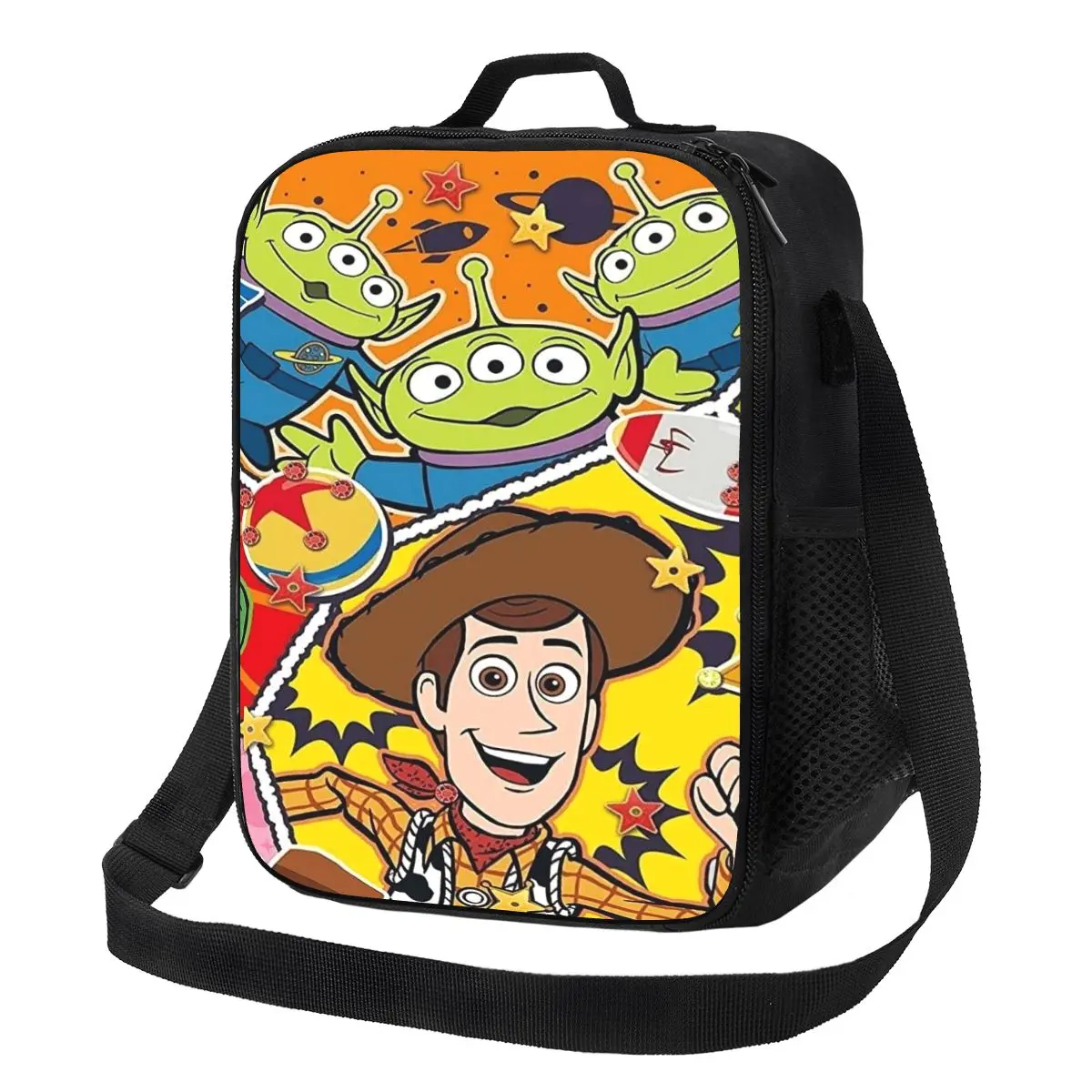 

Custom Toy Story Cartoon Thermal Insulated Lunch Bags Women Resuable Lunch Tote for Kids School Children Storage Bento Food Box