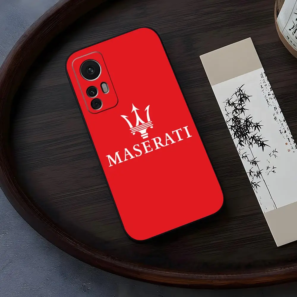 M-Maseratis Phone Case for Xiaomi Redmi Note 13 14 10 12 Pro POCO X5 F4 F5 Pro 12 13 11T Lite Ultra Fundas Cover