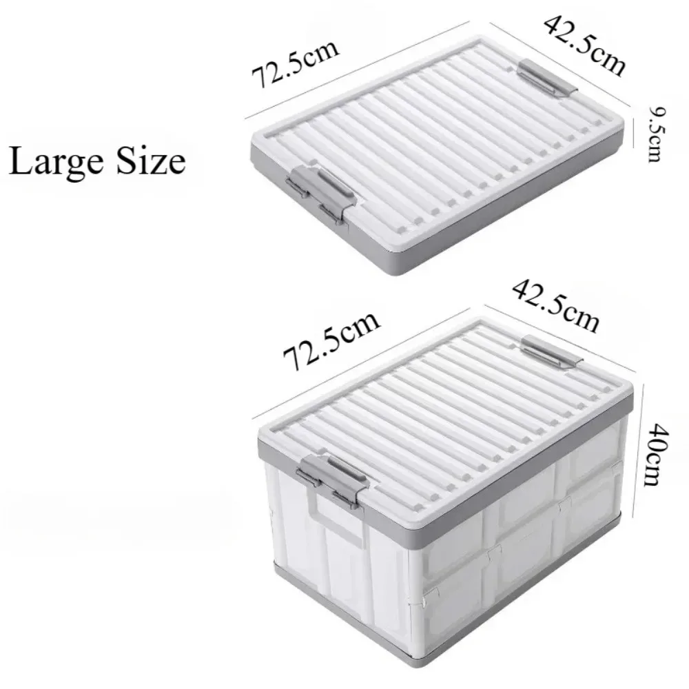 Folding Storage Box Multifunction Foldable Organizer Container Sundries Storages Supplies Foldable  Portable Cars Organizer Box