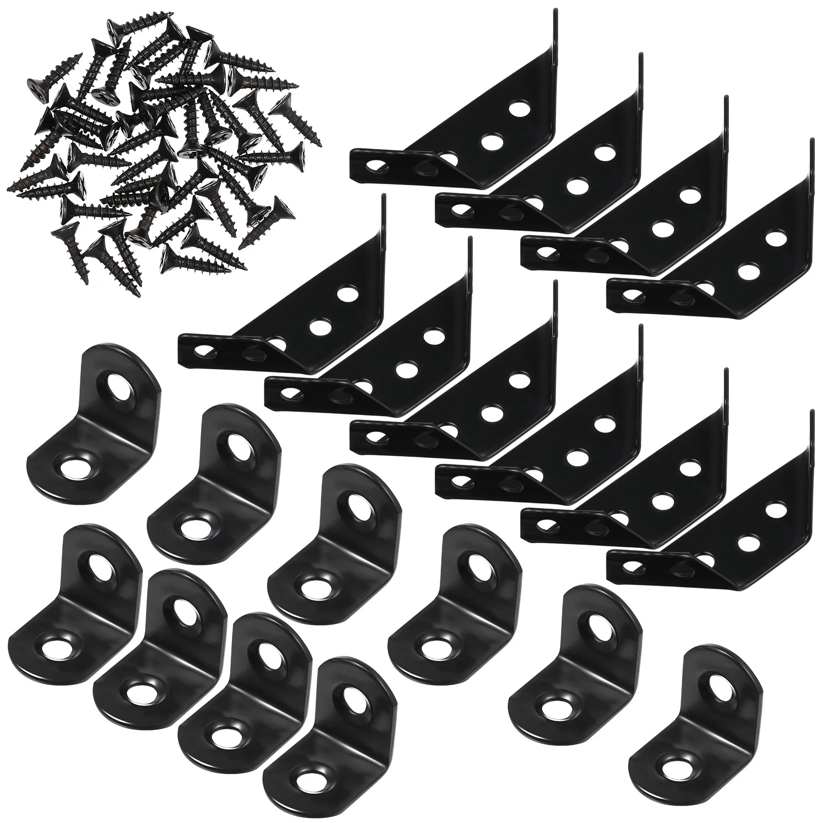 

Stainless Steel Angle Connector Corner Bracket Furniture Shelf Cabinet Brace Connectors for Wood