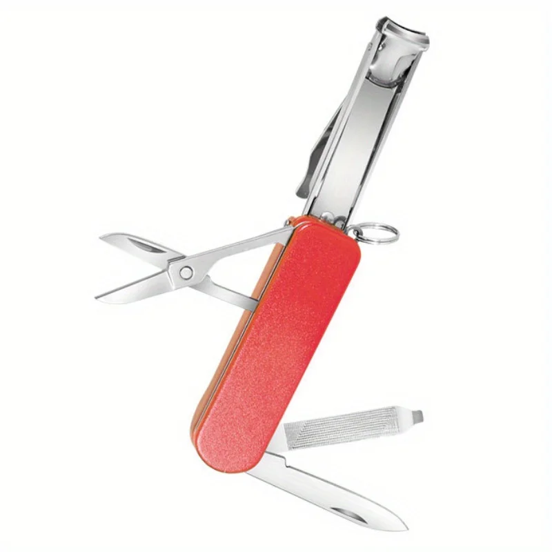 Mini Multifunctional Nail Clippers - Compact Travel Friendly Portable Nail Clippers Suitable for Camping, Outdoor, and Daily Use