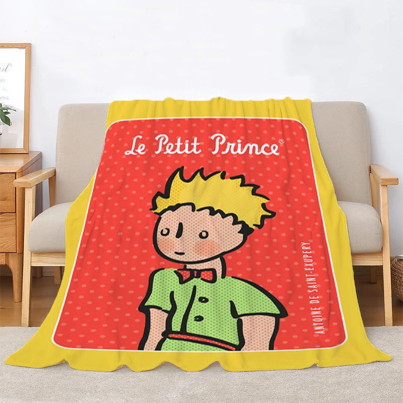 Fluffy Soft Blankets for Winter The Little Prince Fleece Blanket Bedroom Decoration Bedspread Bed Throw Decorative Sofa Custom