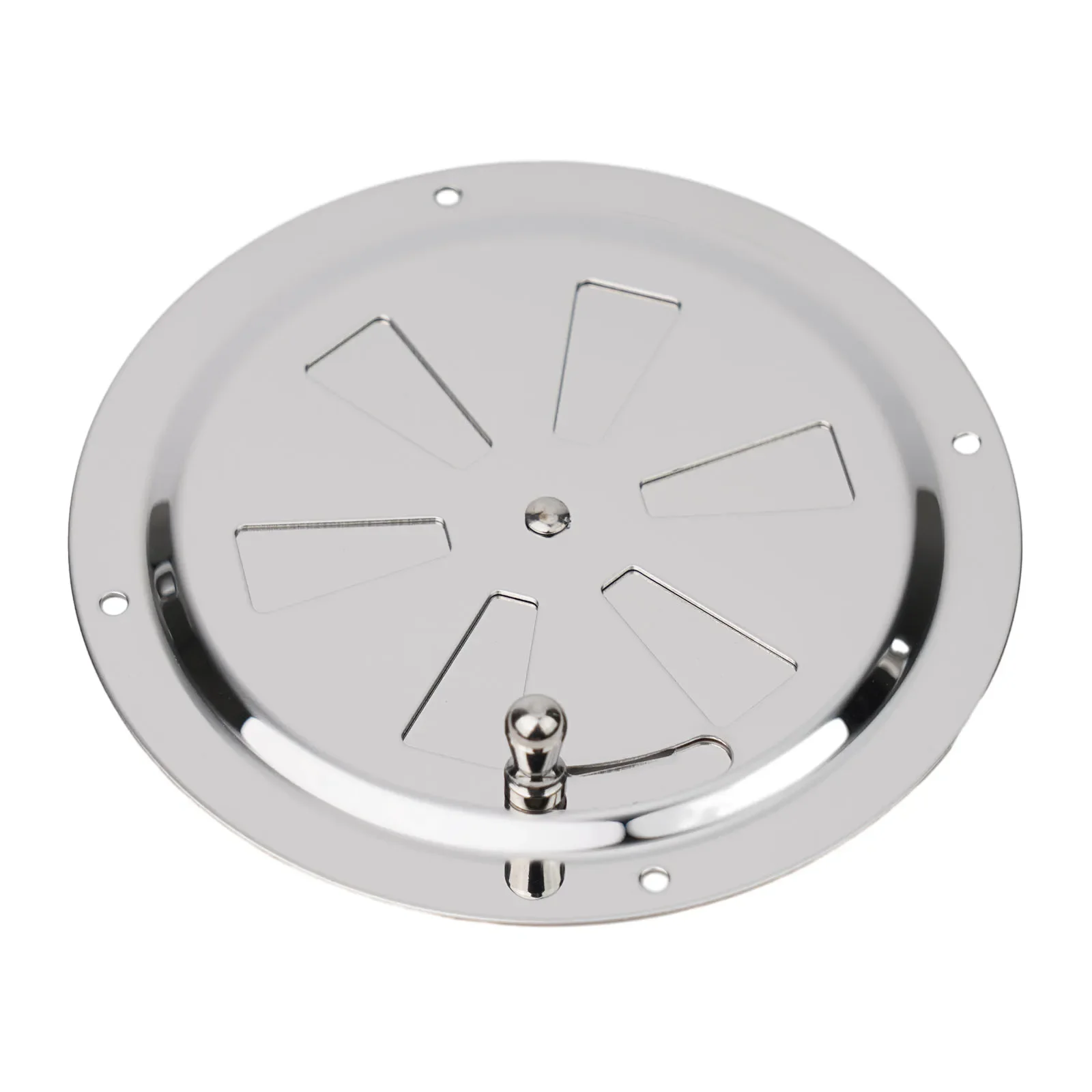 

Ventilation Panel Air Vent For Home For Marine Vessels Stainless Steel 316 Mirror Finish Side Knob Opening Silver Color