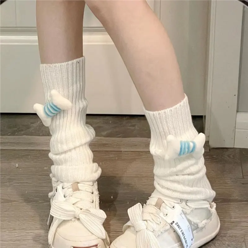 1 Paar Herbst-Winter-College-Stil, Cartoon-Zubehör, JK-Socken, Abdeckung, weich, bequem, Lolita, ganzjährig, universelle Freizeitsocken