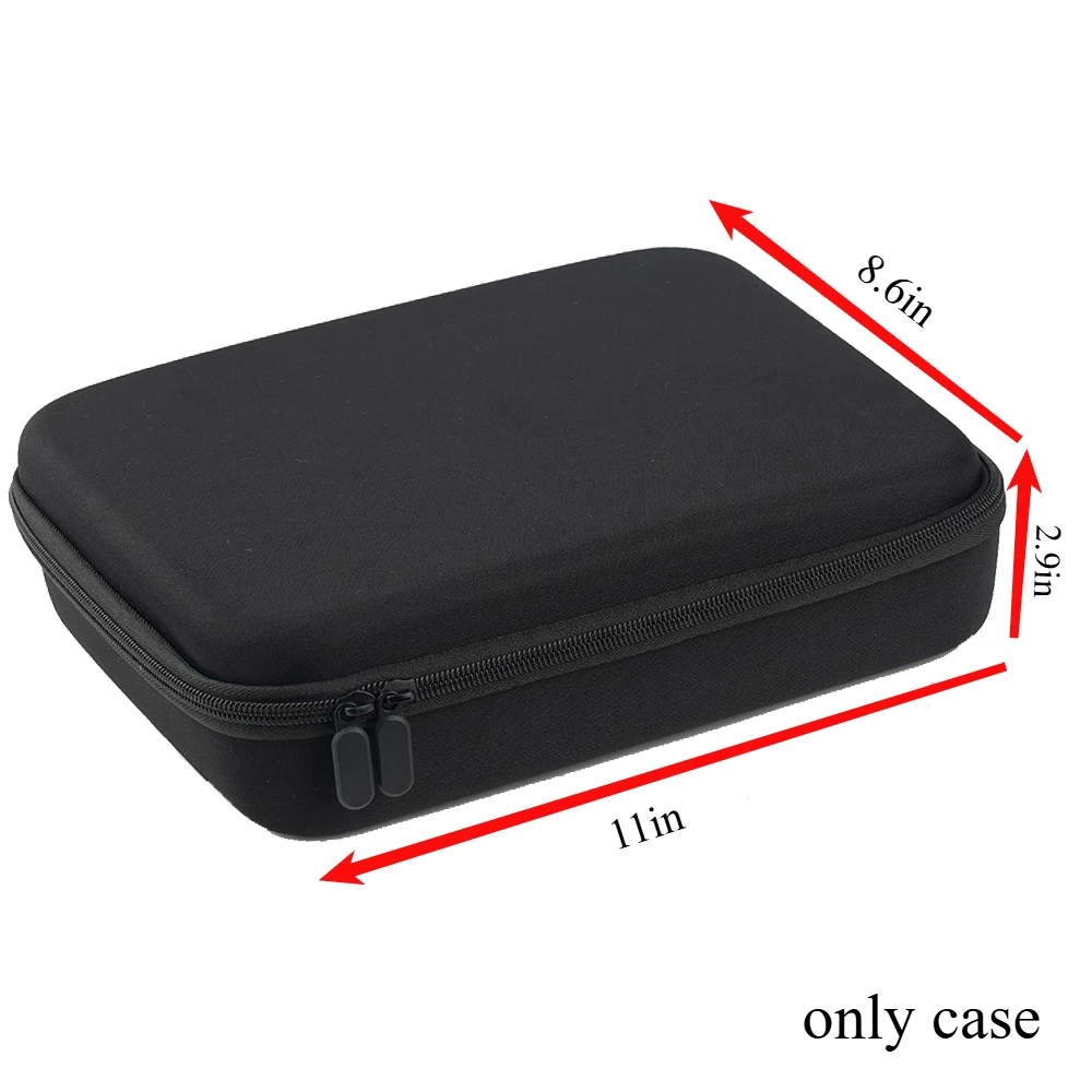 Hard Battery Organizer Storage Case, Battery Organizer Carrying Bag Holder Holds Batteries AA AAA C D - (only Box)
