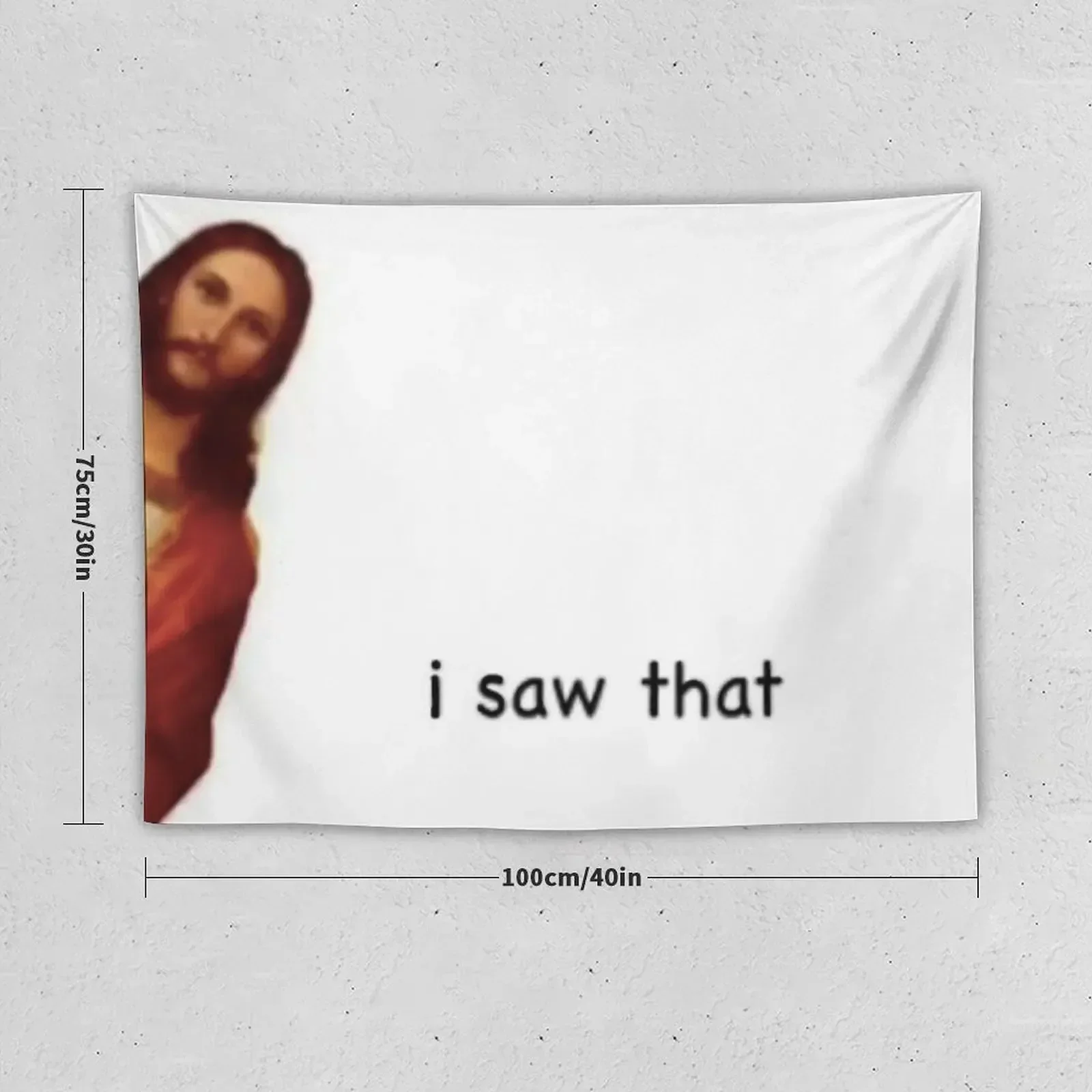 jesus saw that. Tapestry Aesthetic Home Decor Bed Room Decoration Wall Hangings Decoration Tapestry