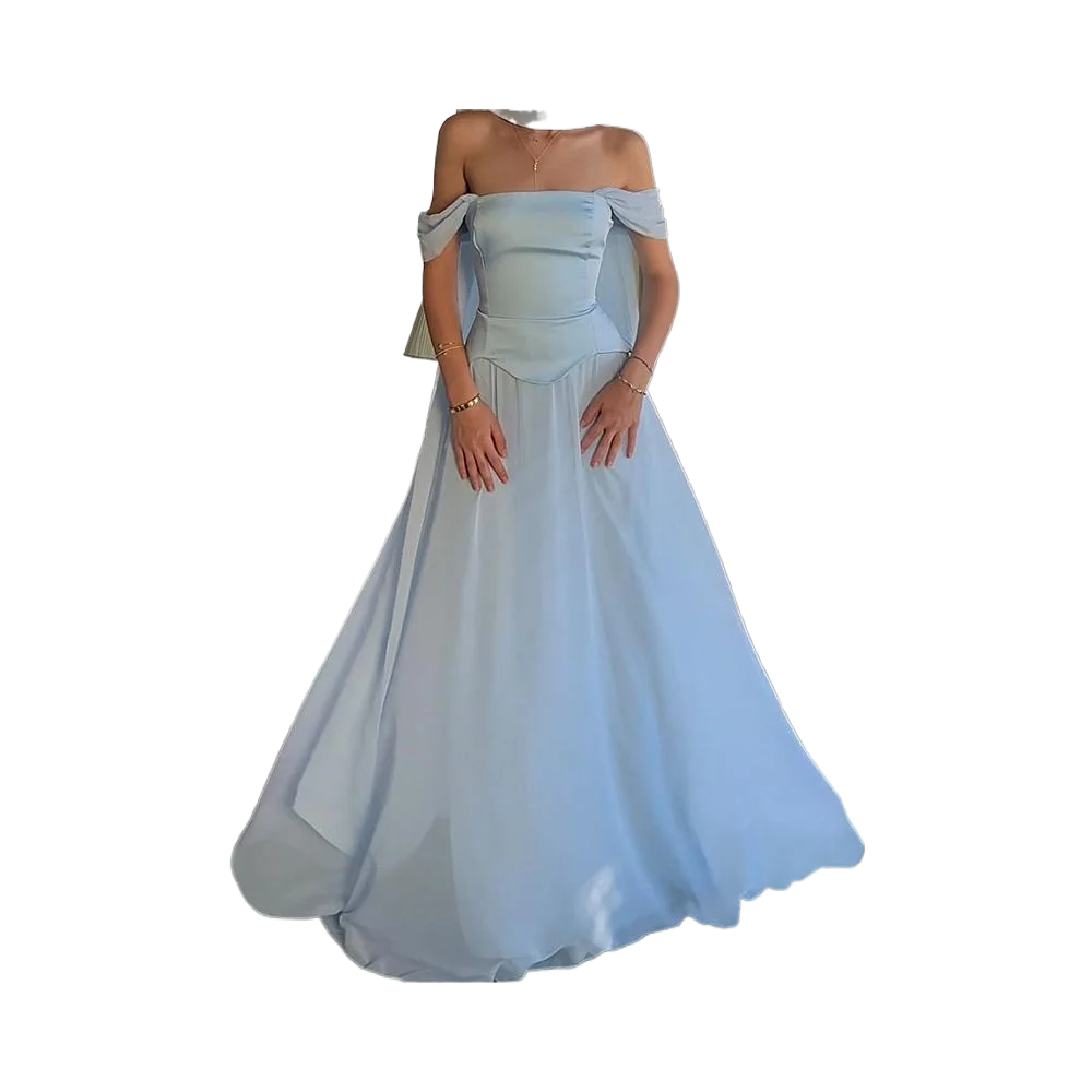 Elegante pure kleur geplooide banketjurk zomer nieuwe lint backless lange jurk temperament hoge taille Franse stijl avondjurk - afbeelding 2