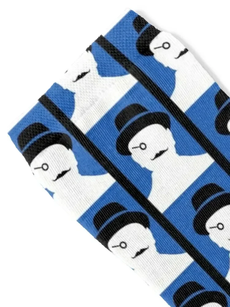 Hercule Poirot Classic Socks floor cartoon Socks Female Men's