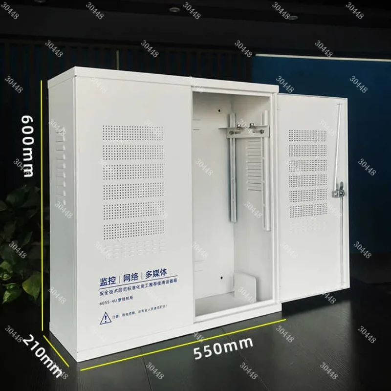 Wall Mount Network Cabinet Surveillance Hard Disk Recorder Switch Enterprise Server Equipment Box 6055 4u