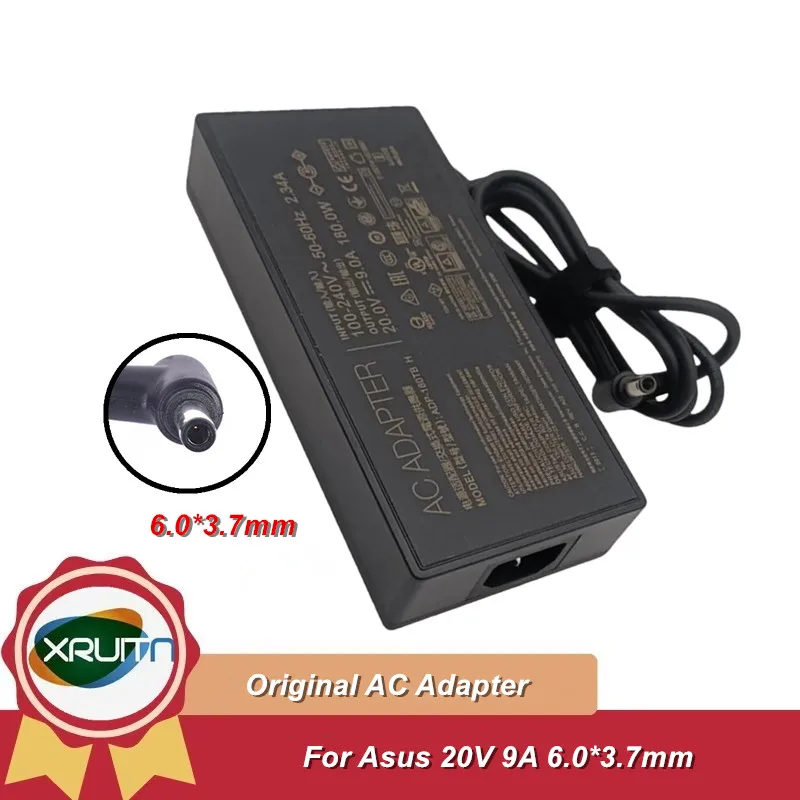 

Оригинальное зарядное устройство 20 В, 9 А, 180 Вт, ADP-180TB H, адаптер переменного тока для ноутбука Asus ROG Zephyrus G14 G15 GA401IV GA502DU TUF505DU FX506L A17