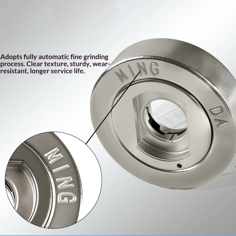D84F Carbon Steel Universal Angled Grinder Anti Lock Pressure Plate for Secure Cutting Disc and Hole Sawing Mounting in
