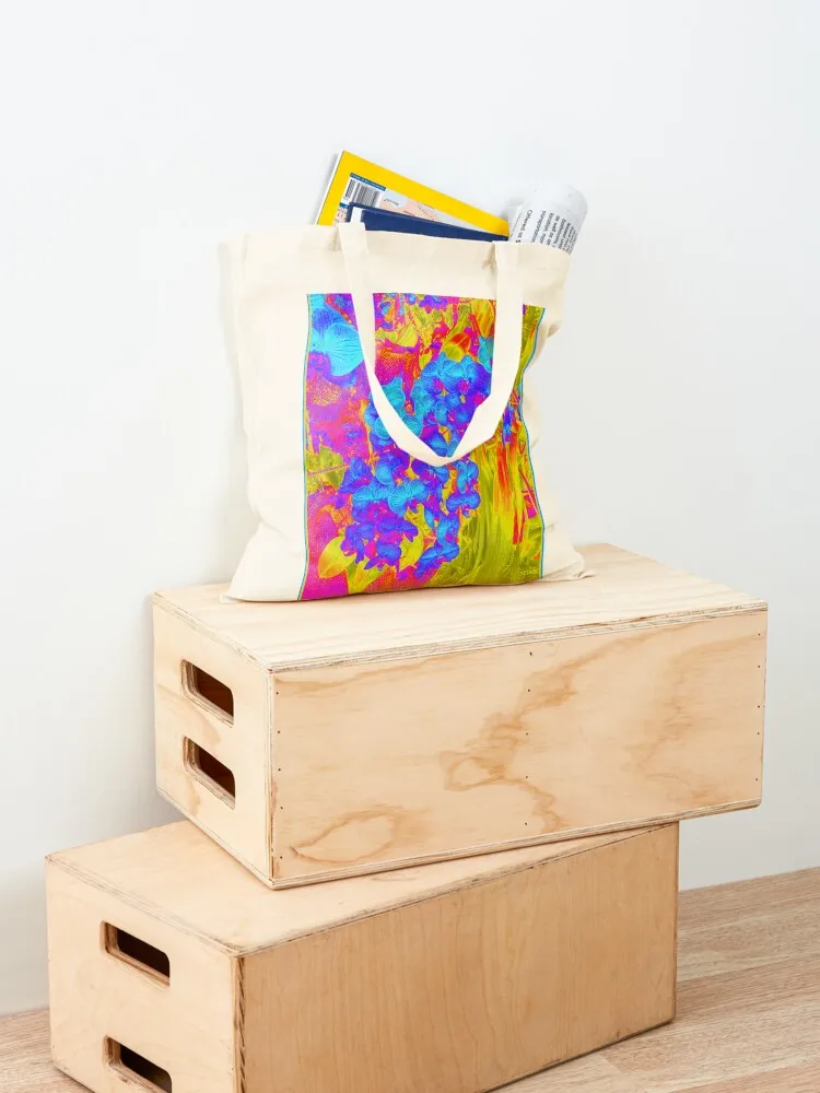 حقيبة أوركيد فانتازي حقيبة صديقة للبيئة لحقائب قماش الشاطئ وحقائب حمل الجامعة