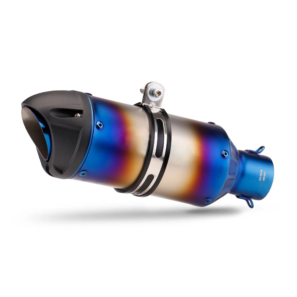 

STLF 51mm Universal Motorcycle Exhaust Muffler Exhaust Modify Accessories for Pcx160 Ninja250sl Cb500f Xsr700 R25 R15v3
