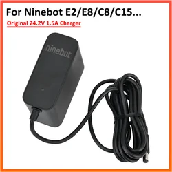 Original Charger For Ninebot Electric Scooter E2 E2Plus E8 E10 C15 C20 Kickscooter 25.2V1.5A Battery Power Adapter Parts