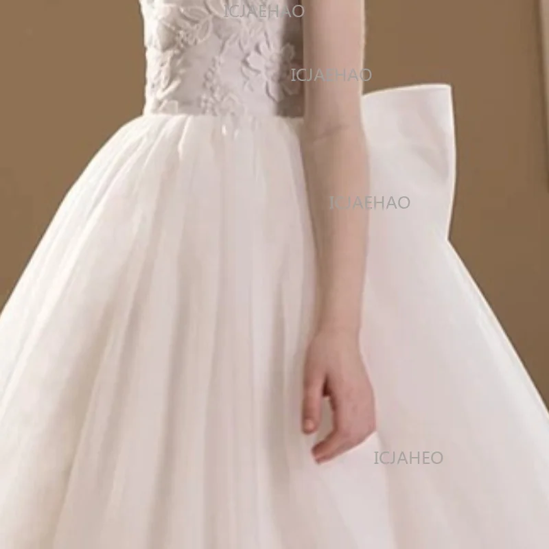 2026 Children Girls Gown Host Piano Performance Pageant Costume Formal New Flower Girl Wedding Kids Party Banquet Princess 썸네일 5