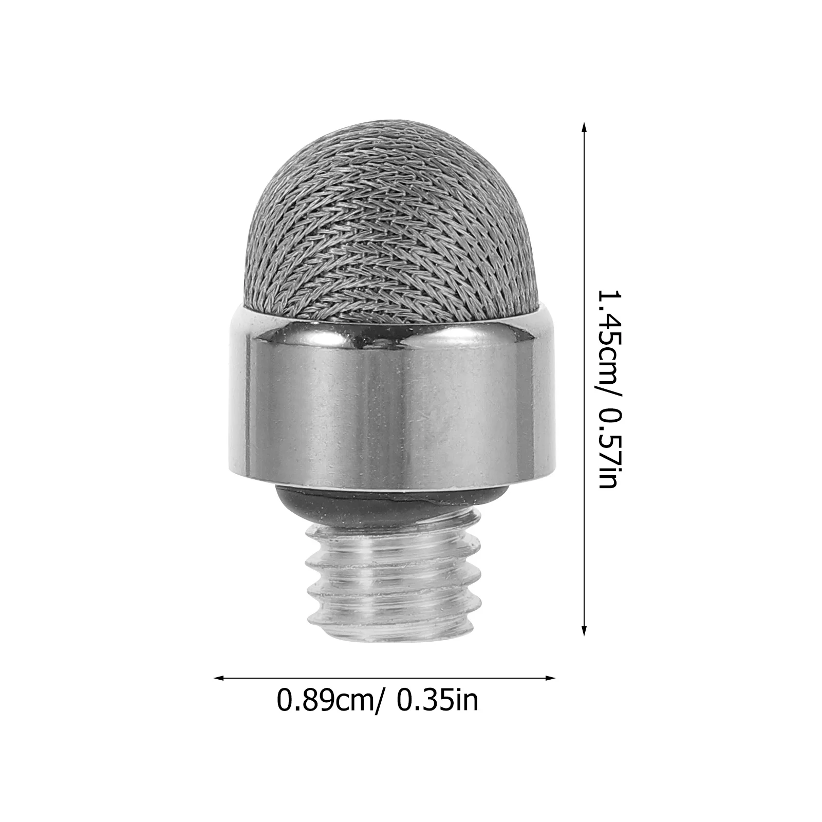 5pcs Conductive Fabric Stylus Tip For M5 External Thread 7Mm Capacitive Touch Screen Pen Replacement Nibs Wear-Resistant For