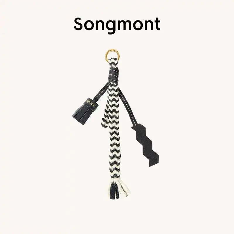 Songmont Pendant Tiger Tooth Udo Woven Charms Courage Stone Transit Cylinder Nothing Bead Piece