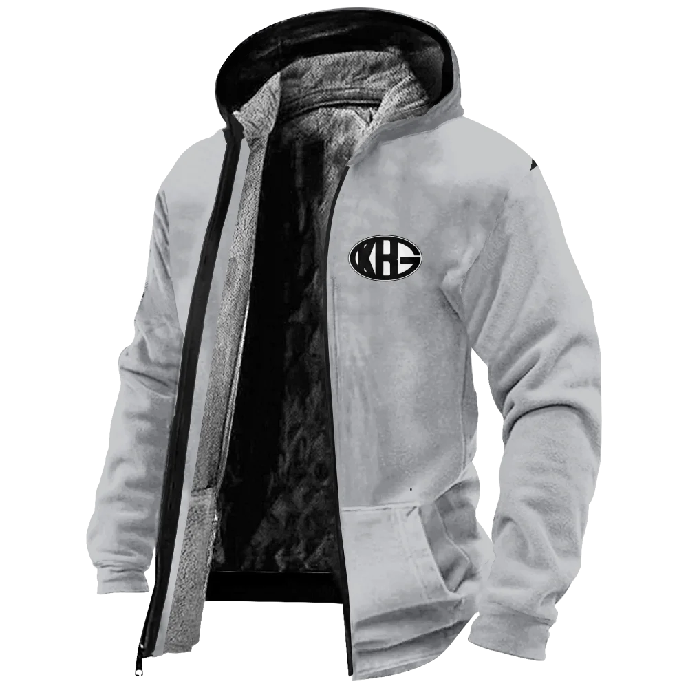 Kamogawa Boxing Gym KBG Men's Full Zip Hoodie Man/Woman Streetwear Winter Clothing Fashion Zipper Casual Zip Hoodie